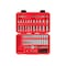 Tekton 1/4 Inch Drive 6-Point Socket and Ratchet Set, 56-Piece (5/32 - 9/16 in., 4 - 15 mm) SKT05303 - alternate 1